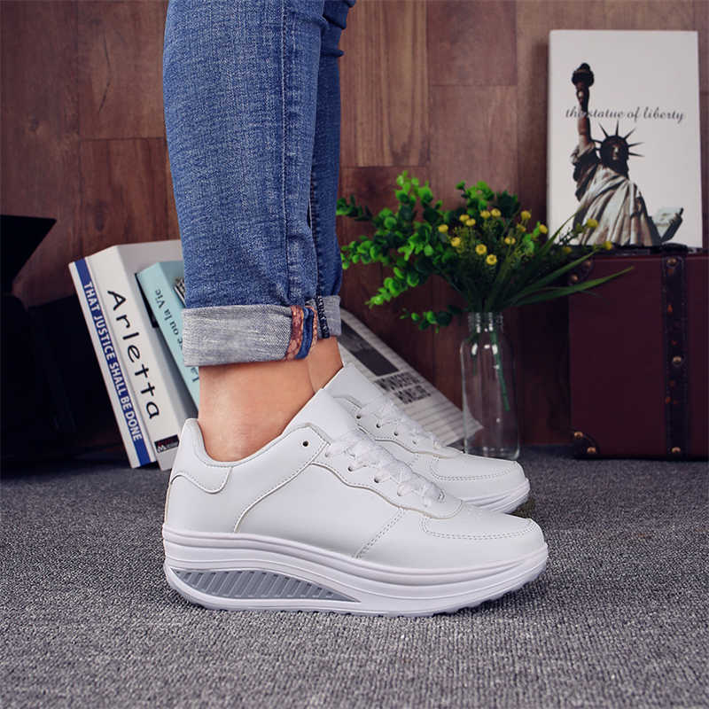Baskets Oxford en cuir synthét - Oxford Lace Up Women avis et prix